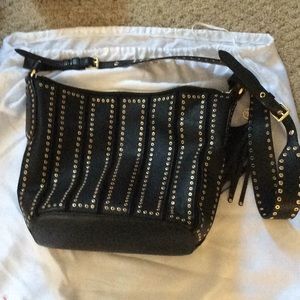 Rivitted michael kors shoulder bag purse